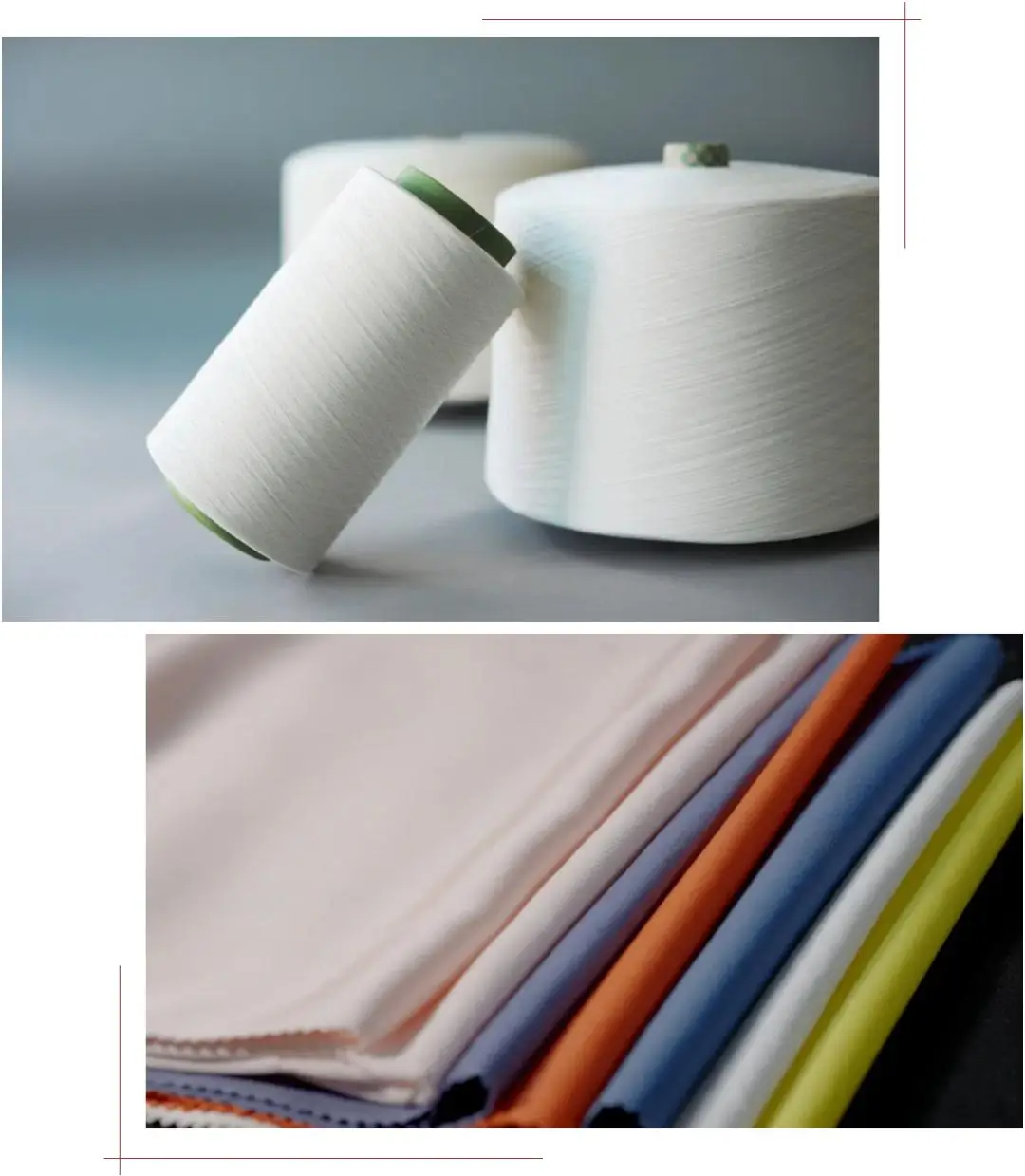 Top 6 Color Options for Polyerster spun yarn