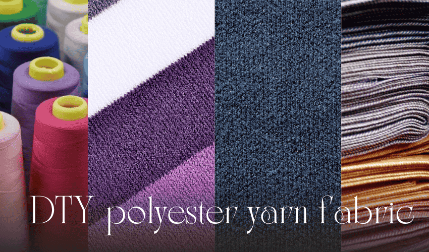 DTY polyester yarn fabric