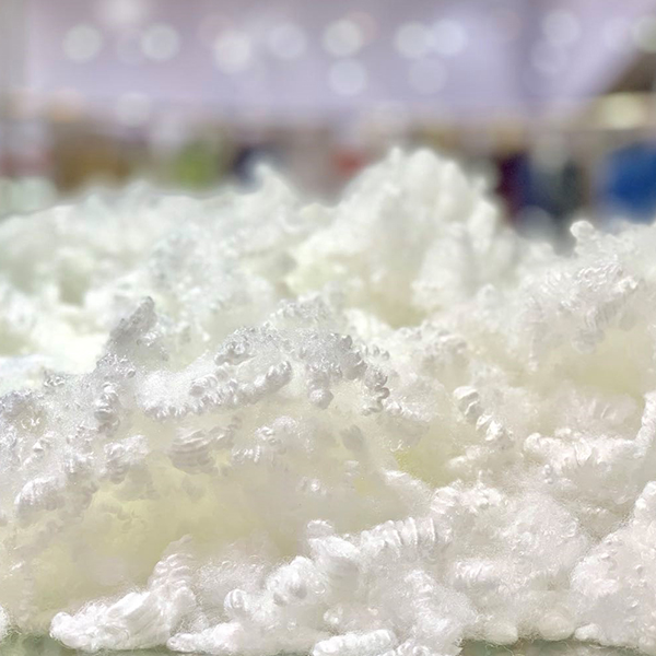 Where is spun polyester yarn used?